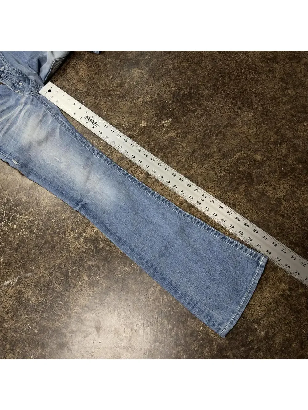Y2K Big Star Liv Boot Jeans Womens 26L Low Rise Bootcut Flare Denim